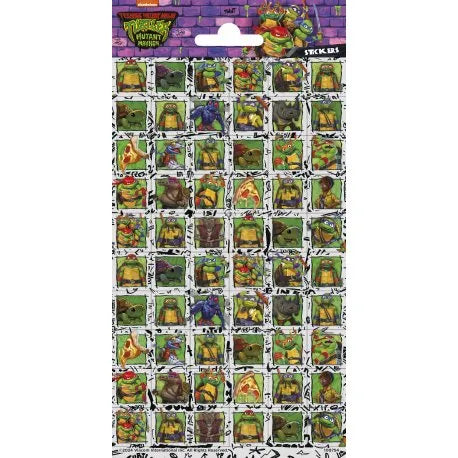 Pegatinas Tortugas Nijas Mutantes Mini 102 x 200 mm