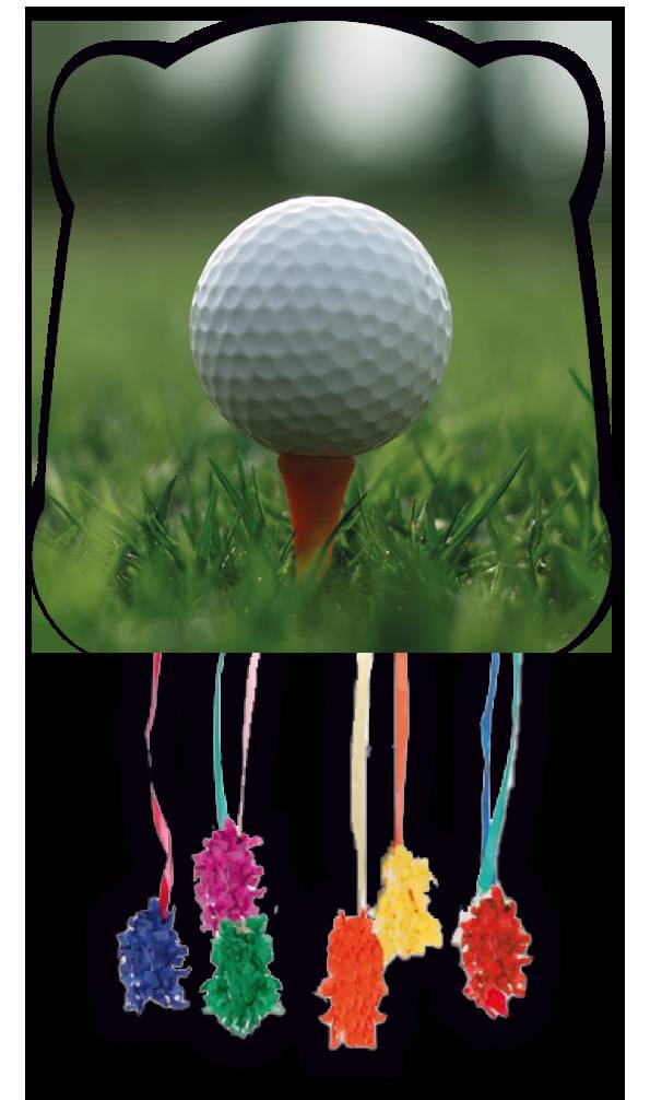 Piñata Golf 28 x 33 cm