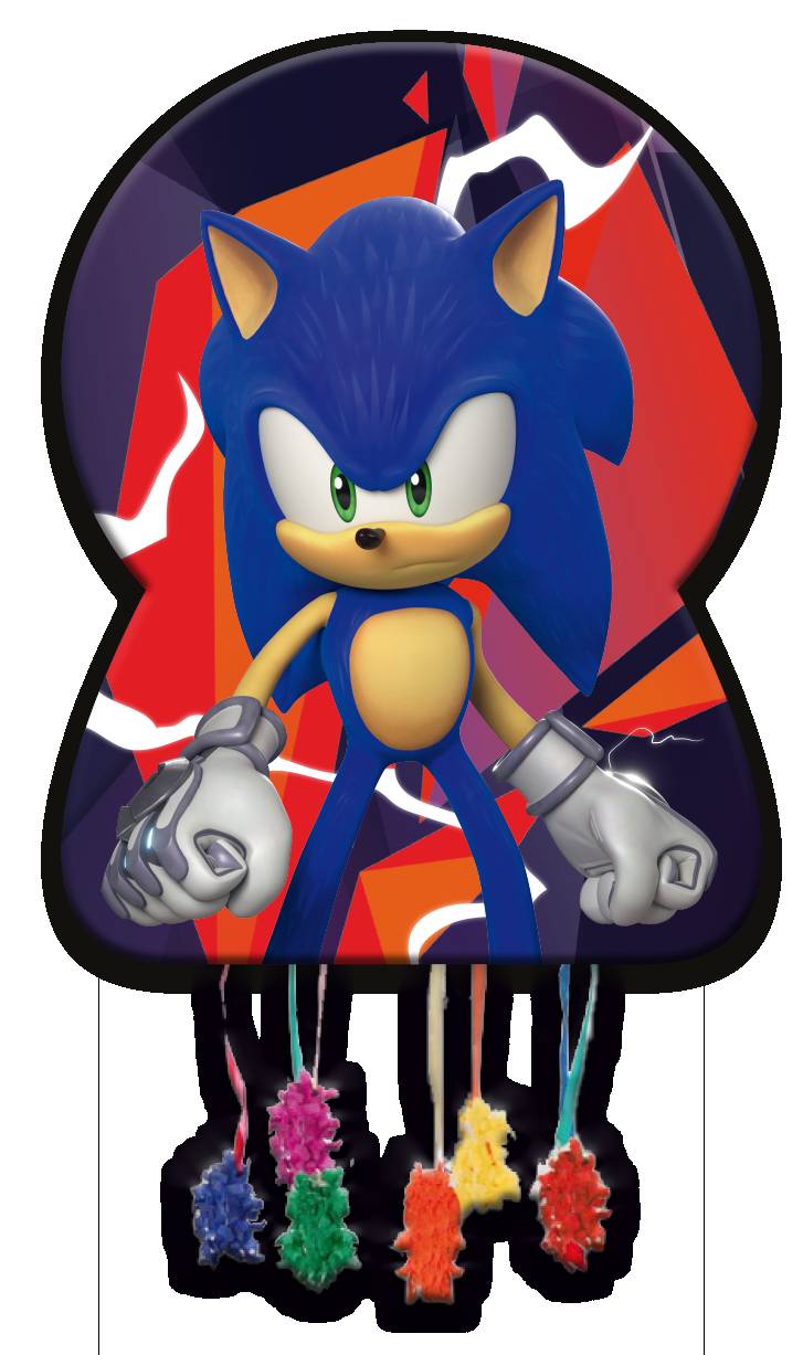 Piñata Grande Sonic 65 x 46 cm