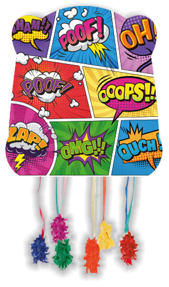 Piñata Superhéroes 28 x 33 cm