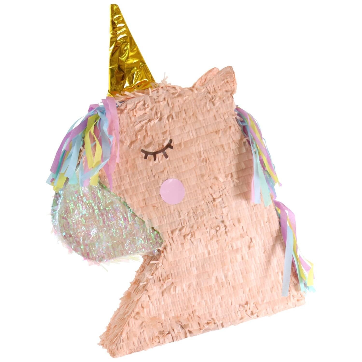 Piñata Unicorno e Arcobaleno 45 x 50 cm