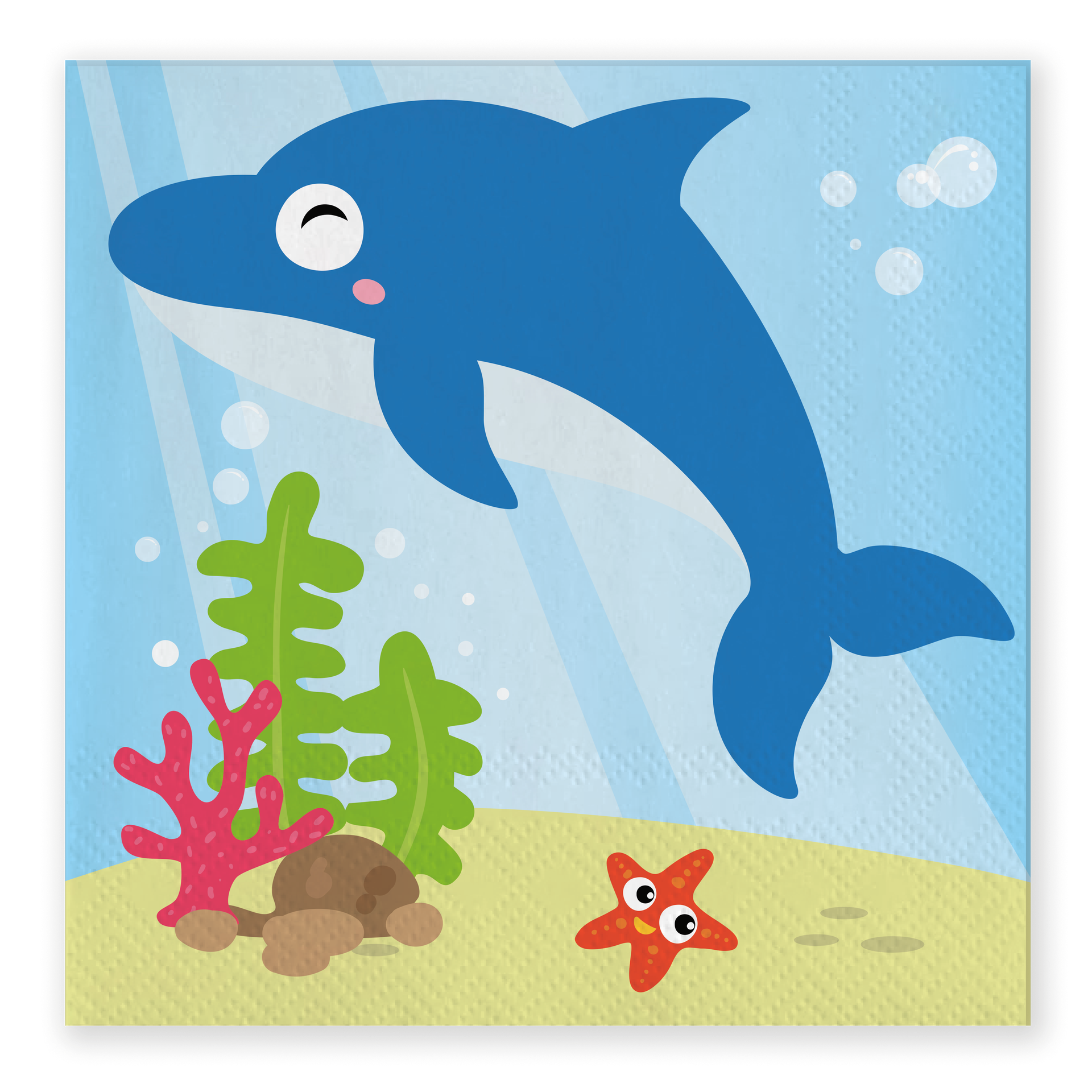 20 Servilletas 33 cm OCEAN PARTY BKF