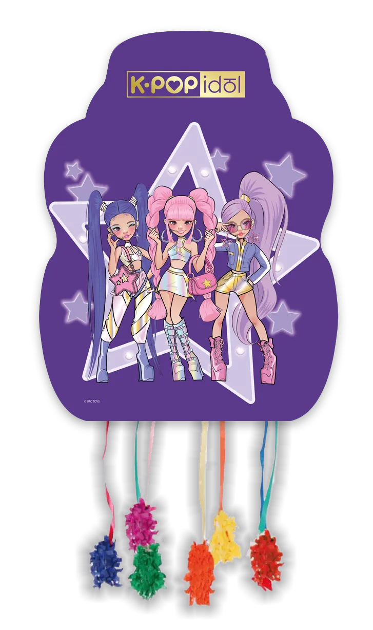 Piñata Mediana K-Pop Idol 33x46cm