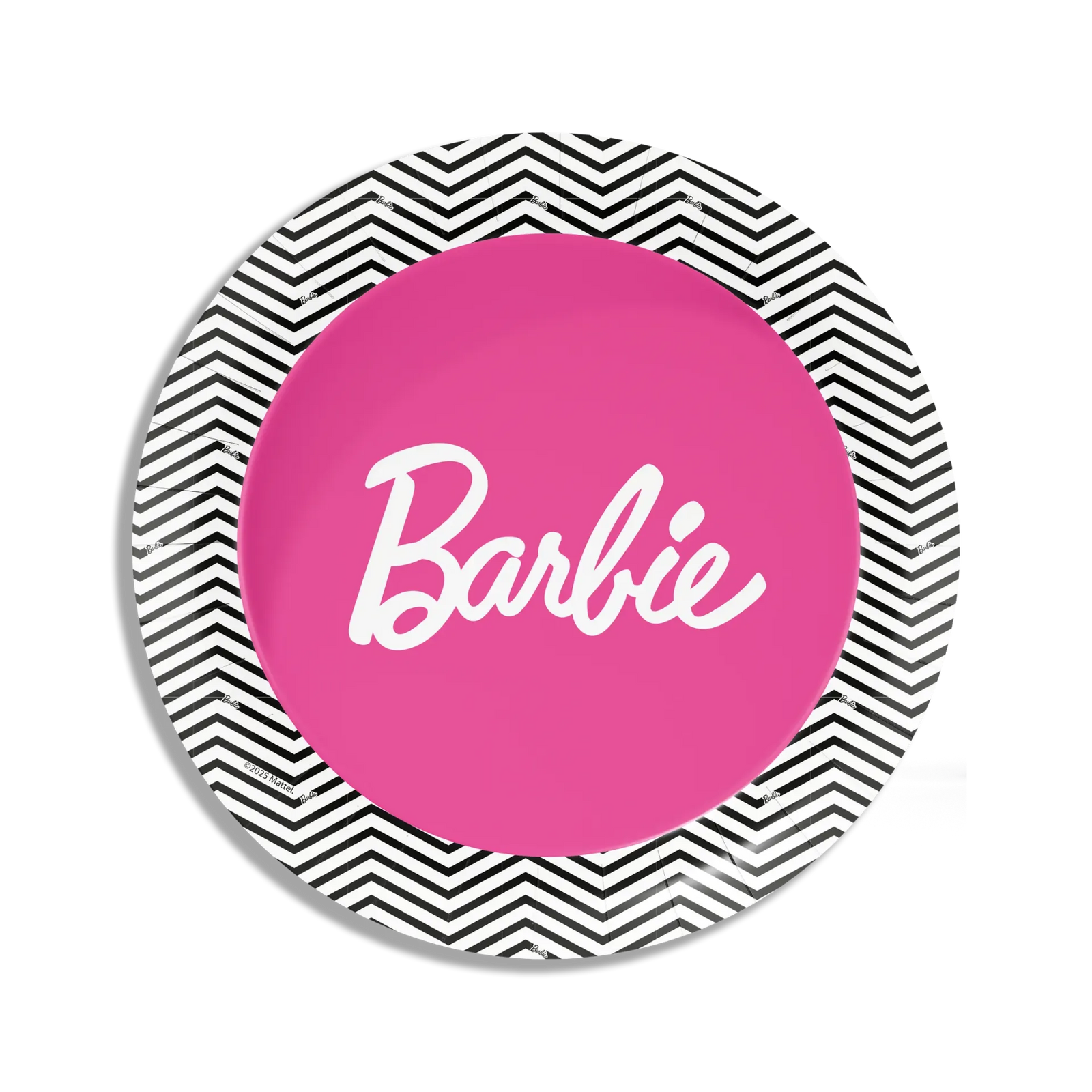 8 Piatti 23cm Barbie Adulto