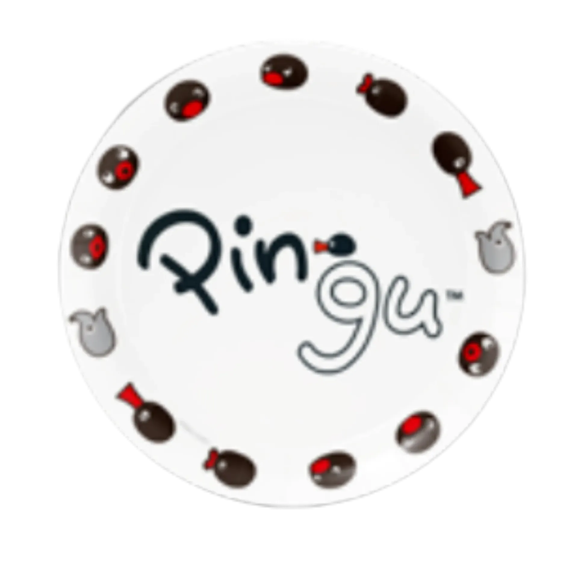 8 Platos 23cm Pingu