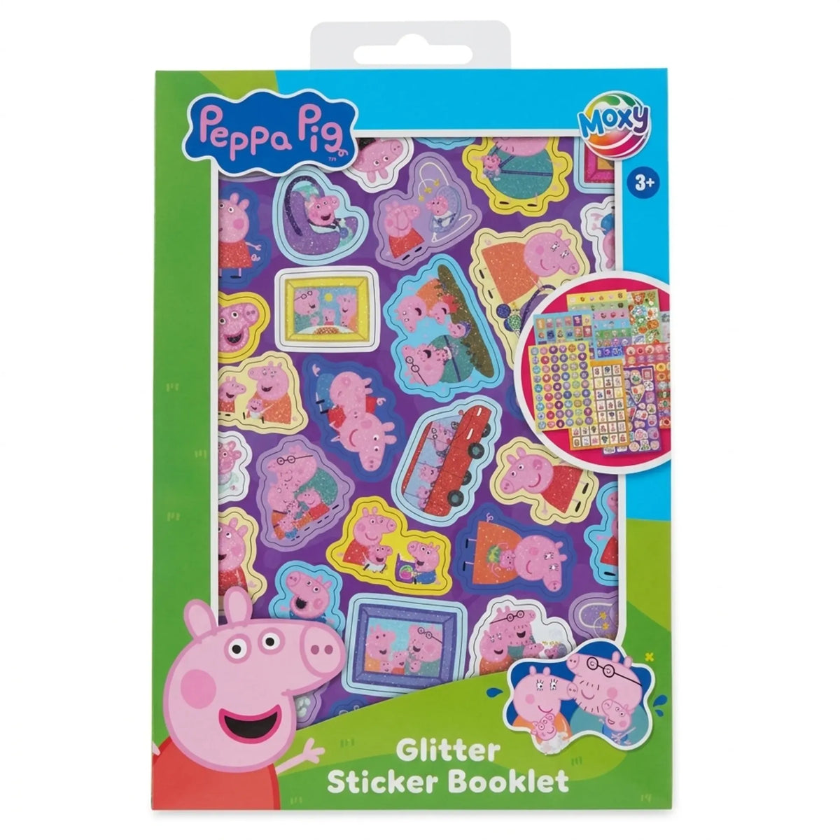 Peppa Pig Shiny Stickers Book A5 8 Sheets