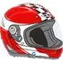 Ballon casque de moto 38cm