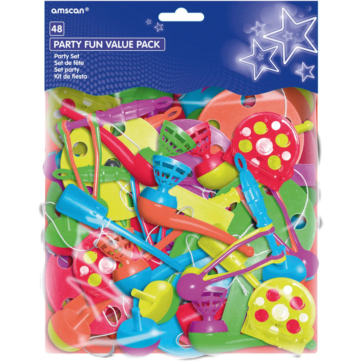 Set de juguetes obsequios de fiesta 48 piezas