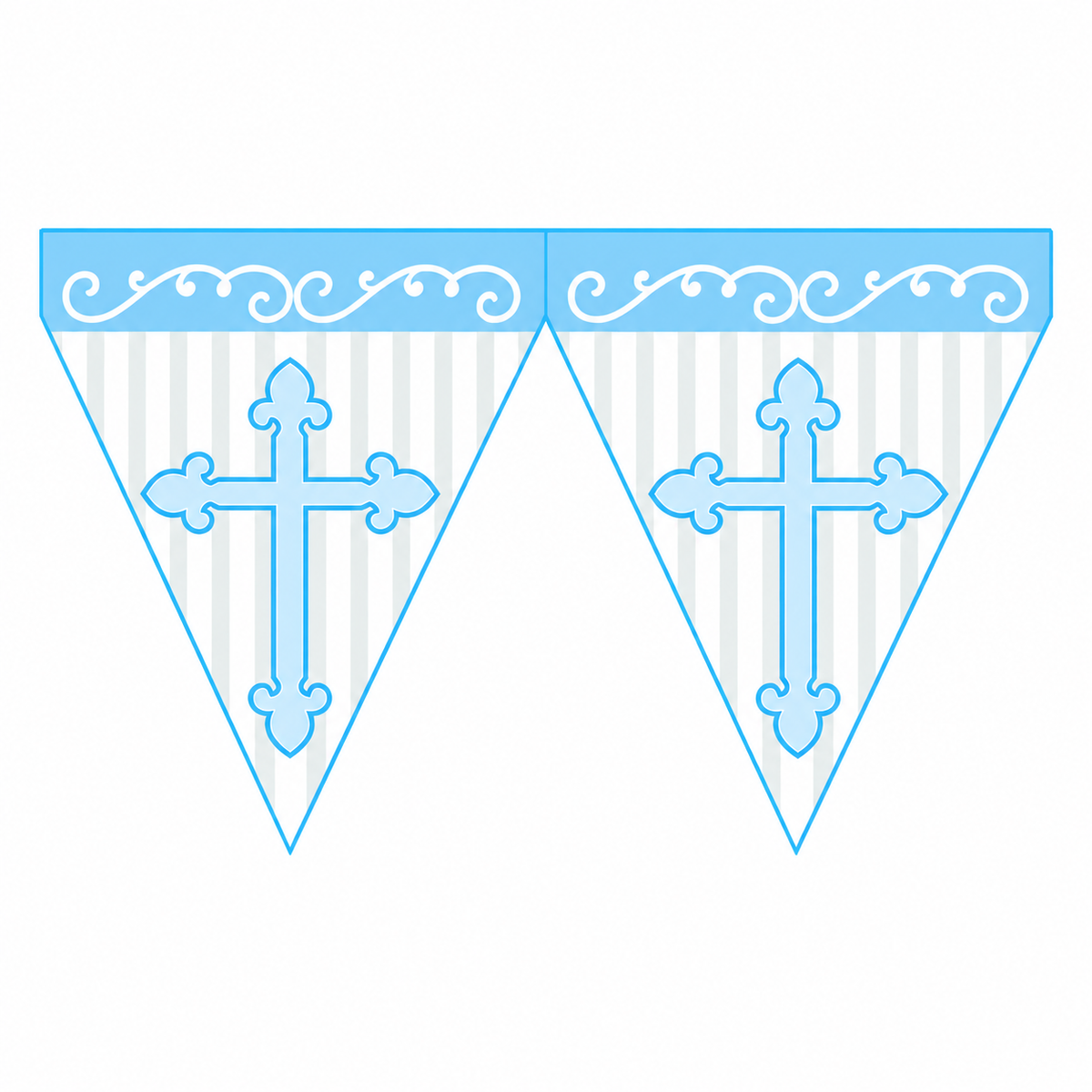 Faixa decorativa Divinity Blue 3 metros
